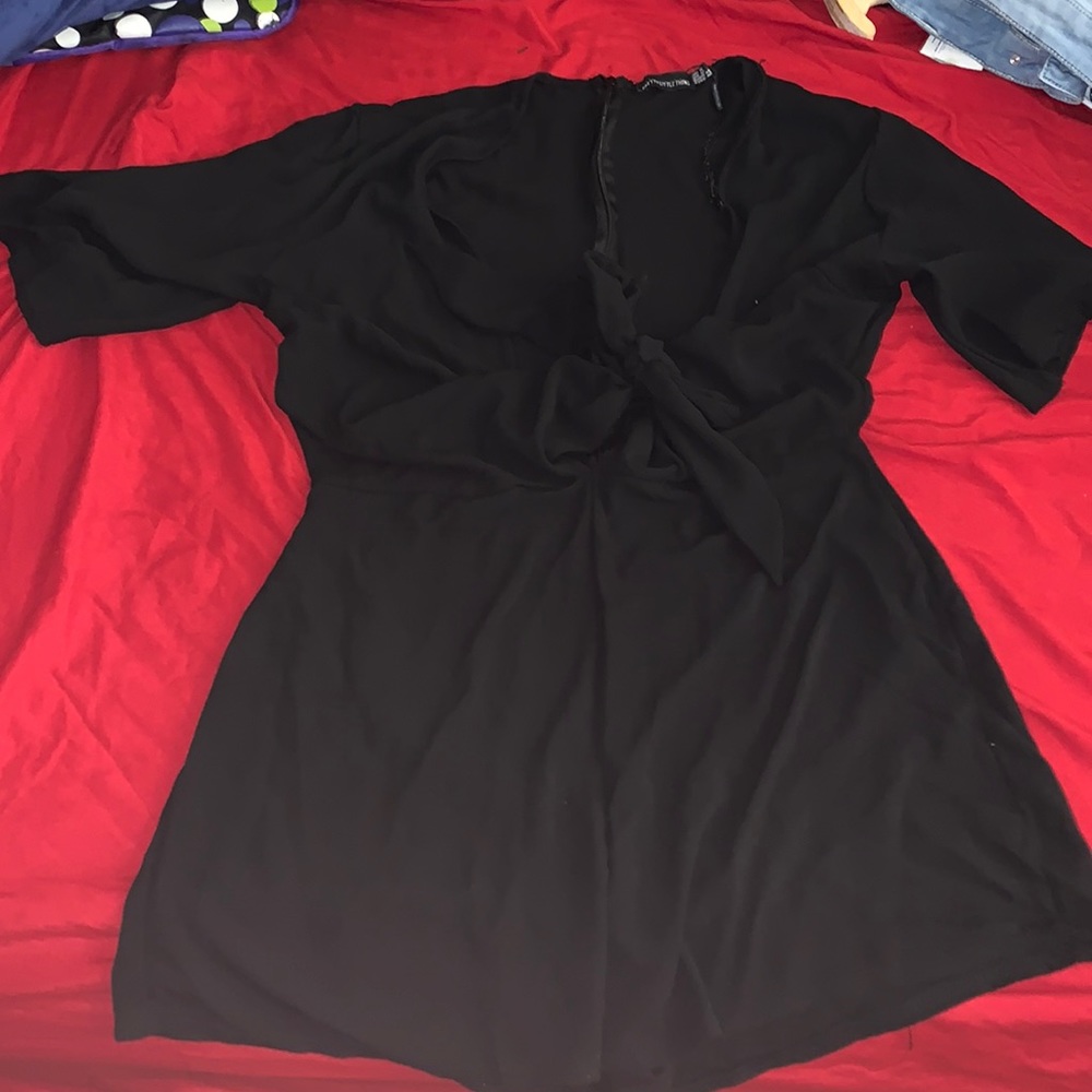Brand new never worn. Its was too small for me. The romper does run small.